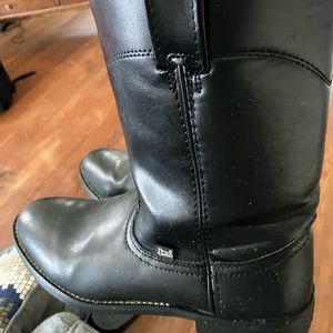 Justin work boots engineer / cowboy